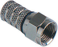 25pz connettore a vite tipo f per cavo satv 6,40mm 37421