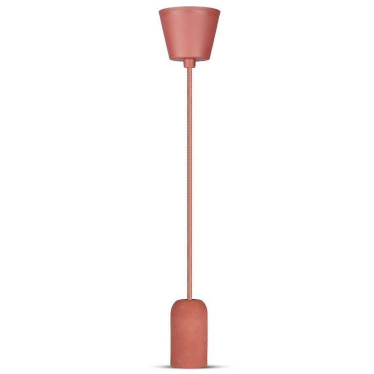 Lampadario in sospensione Cocrete Pendant colore Light Red