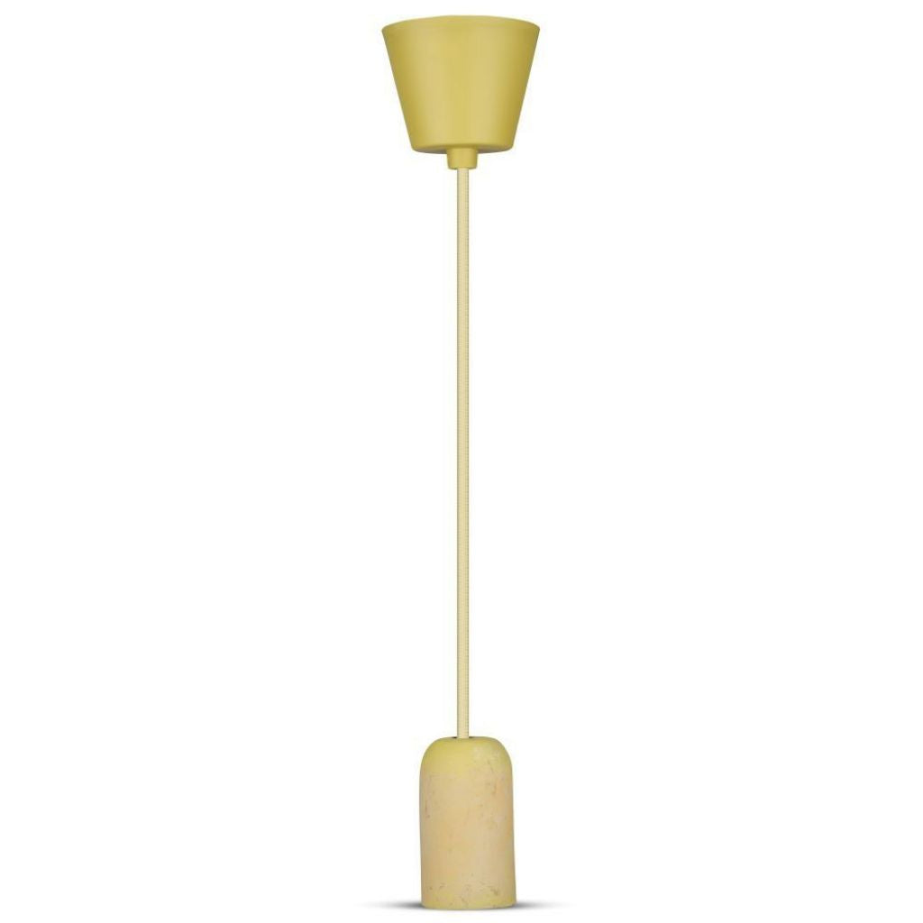 Lampadario in sospensione Cocrete Pendant colore Light Giallo