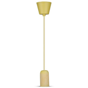 Lampadario in sospensione Cocrete Pendant colore Light Giallo