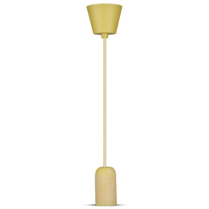 Lampadario in sospensione Cocrete Pendant colore Light Giallo