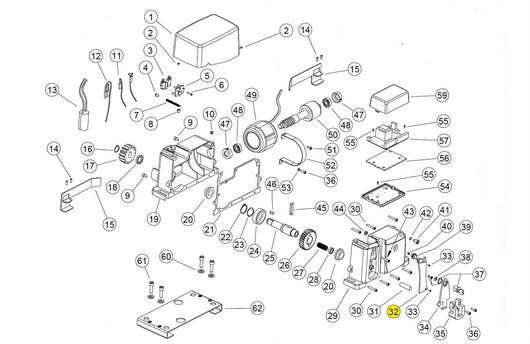 STP027 COPERCHIO CAVI AG FUTURE KV10 RICAMBIO