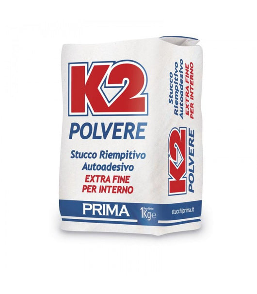 Stucco In Polvere Da 1Kg Riempitivo Autoadesivo Extra Fine-K2