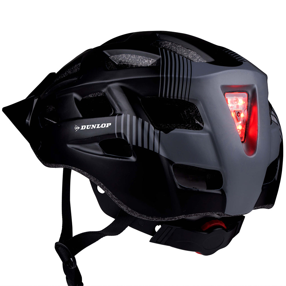 Casco da Bicicletta Caschetto Regolabile da 58-61 cm Taglia L Illuminazione Led