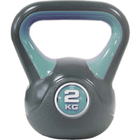 Kettlebell Esercizio Fisico Fitness Peso in Ghisa da 2 kg Impugnatura Ergonomica