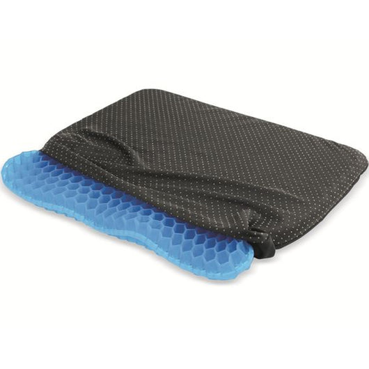 Cuscino in Gel Rettangolare per Sedie 41x36cm Comfort Schiena Sciatica Benessere