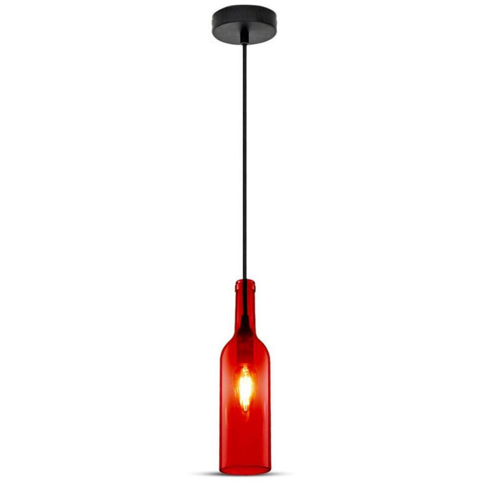 BOTTO PENDANTE LIGHT ROSSO