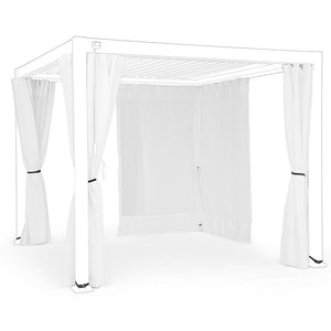 Set 4 Teli Laterali con Zanzariera per Pergola Ocean Bizzotto Formato: 3 x 3 m