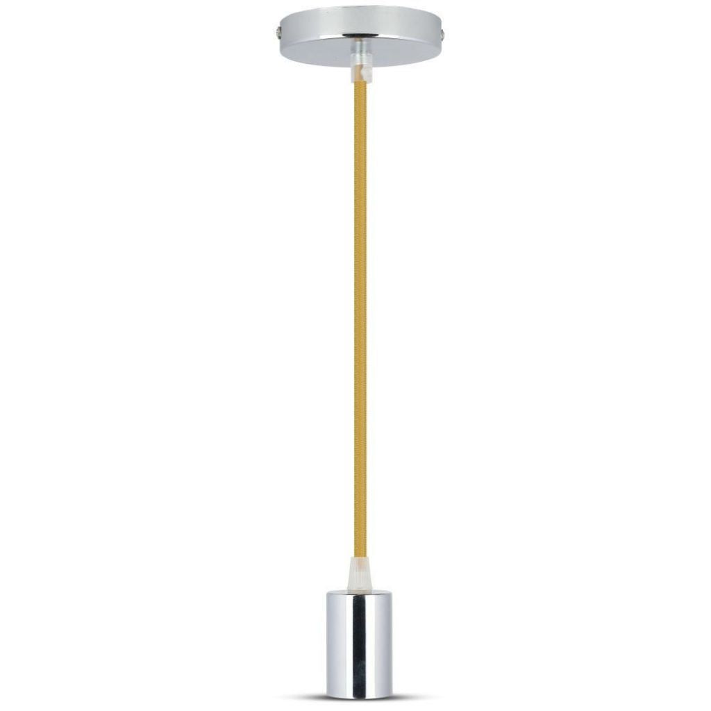 BEIGE LIGHT CHROME METAL CAPPO DI METALE