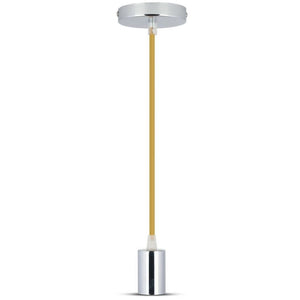 BEIGE LIGHT CHROME METAL CAPPO DI METALE