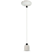 Porcelan Lamp lampada Penderant White