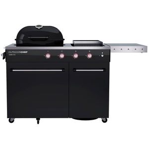 Barbecue a Gas Lugano 570 G Evo Outdoorchef Sistema Easy Flip