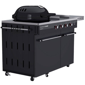 Barbecue a Gas Lugano 570 G Evo Outdoorchef Sistema Easy Flip