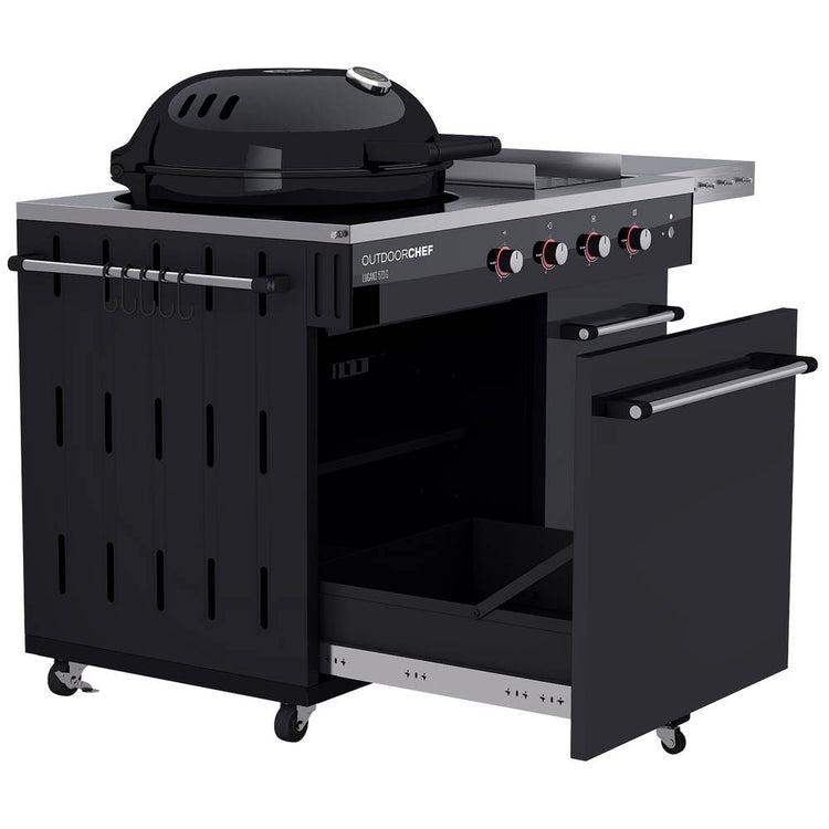 Barbecue a Gas Lugano 570 G Evo Outdoorchef Sistema Easy Flip