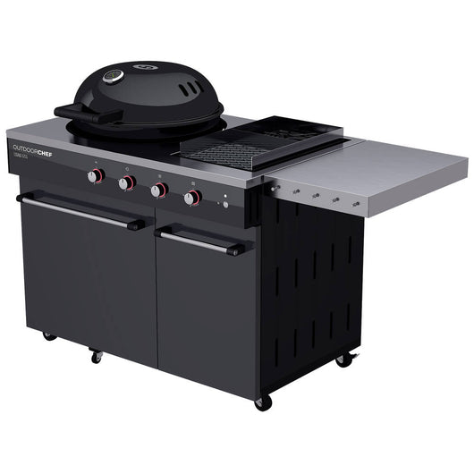 Barbecue a Gas Lugano 570 G Evo Outdoorchef Sistema Easy Flip