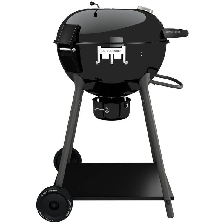 Barbecue a Carbone Kensington 570 C Nero Outdoorchef con Ruote