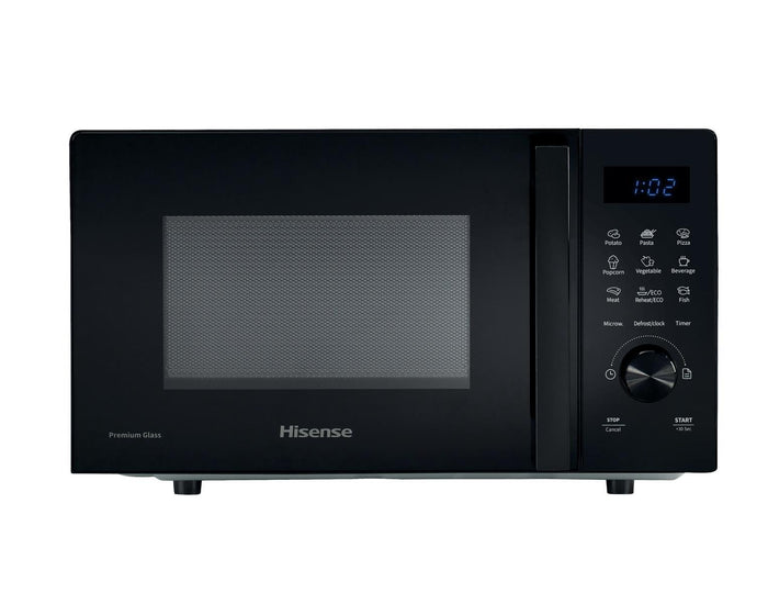 Hisense h20mobsd1h superficie piana solo microonde 20 l 700 w nero