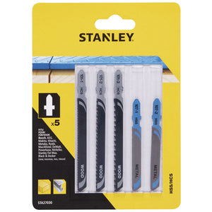 PIRANHA/STANLEY STA27030 (X27030) 5 LAME LEGNO METALLO ATT.A T STANLEY CF 1,0