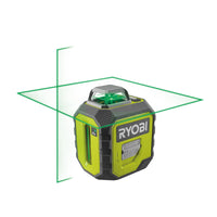 Rb360Gll - Livella 360 Gradi Laser Verde Autolivellante Ideale Per Lavori Di Precisione Su Pi+Ö Muri Contemporaneamente - Ryobi