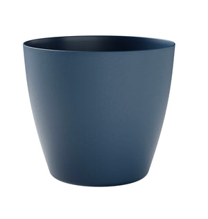 Vaso da Interno e Esterno 35x35x31 cm in Plastica Bayon 35 Blu