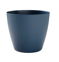 Vaso da Interno e Esterno 50x50x45 cm in Plastica Bayon 50 Blu