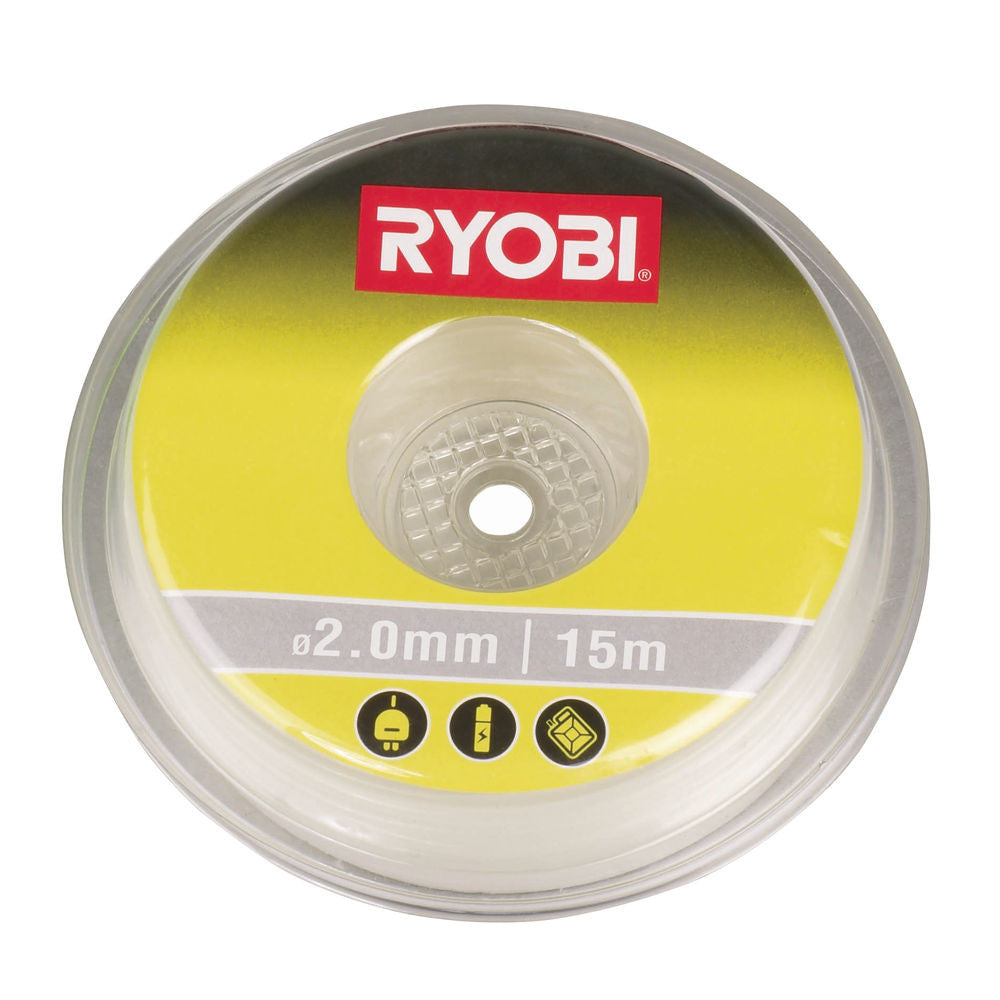 Rac112 - Bobina Filo Universale Per Tagliabordi E Decespugliatori 2Mm X 15Mt - Ryobi