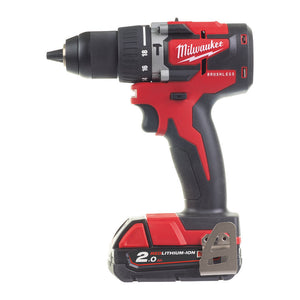 M18 Cblpd-202C-Trapano Avvitatore Compact Brushless Con Percussione M18-2 Batterie Da 2.0Ah