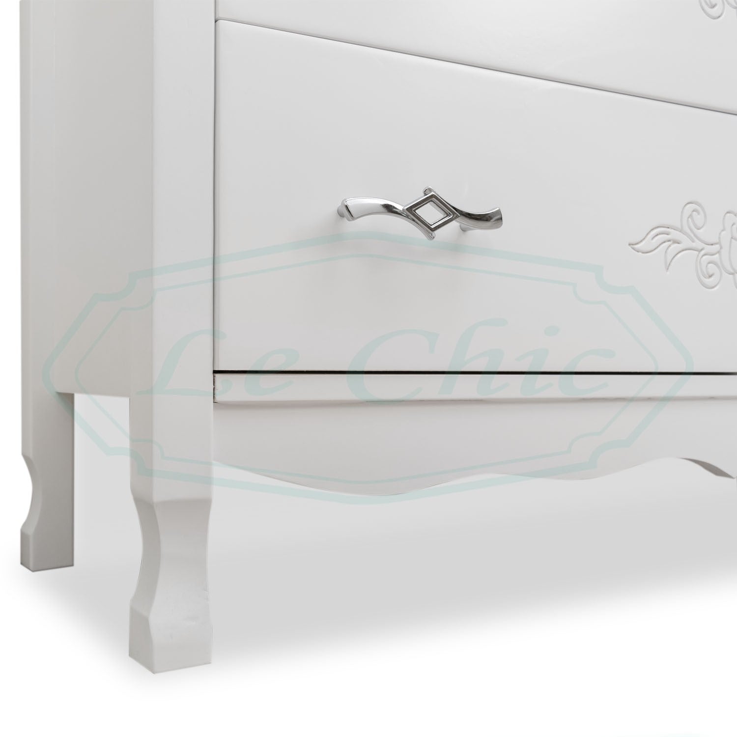 Arredo bagno 105cm bianco shabby con specchio