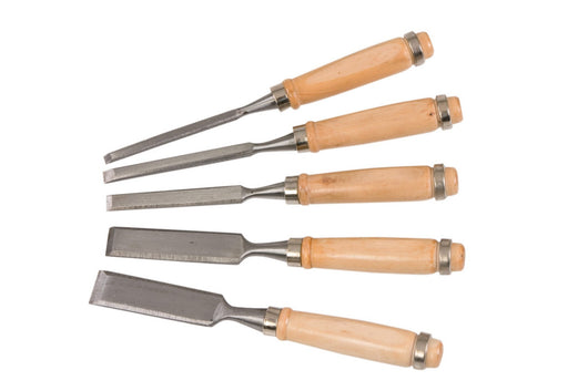 cf confezione 5 scalpelli x falegname m/legno cod:ferx.39254
