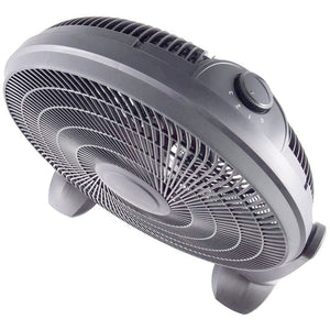 Ventilatore da Tavolo 90W Pale 50cm 3 Velocita Inclinazione Regolabile Grigio