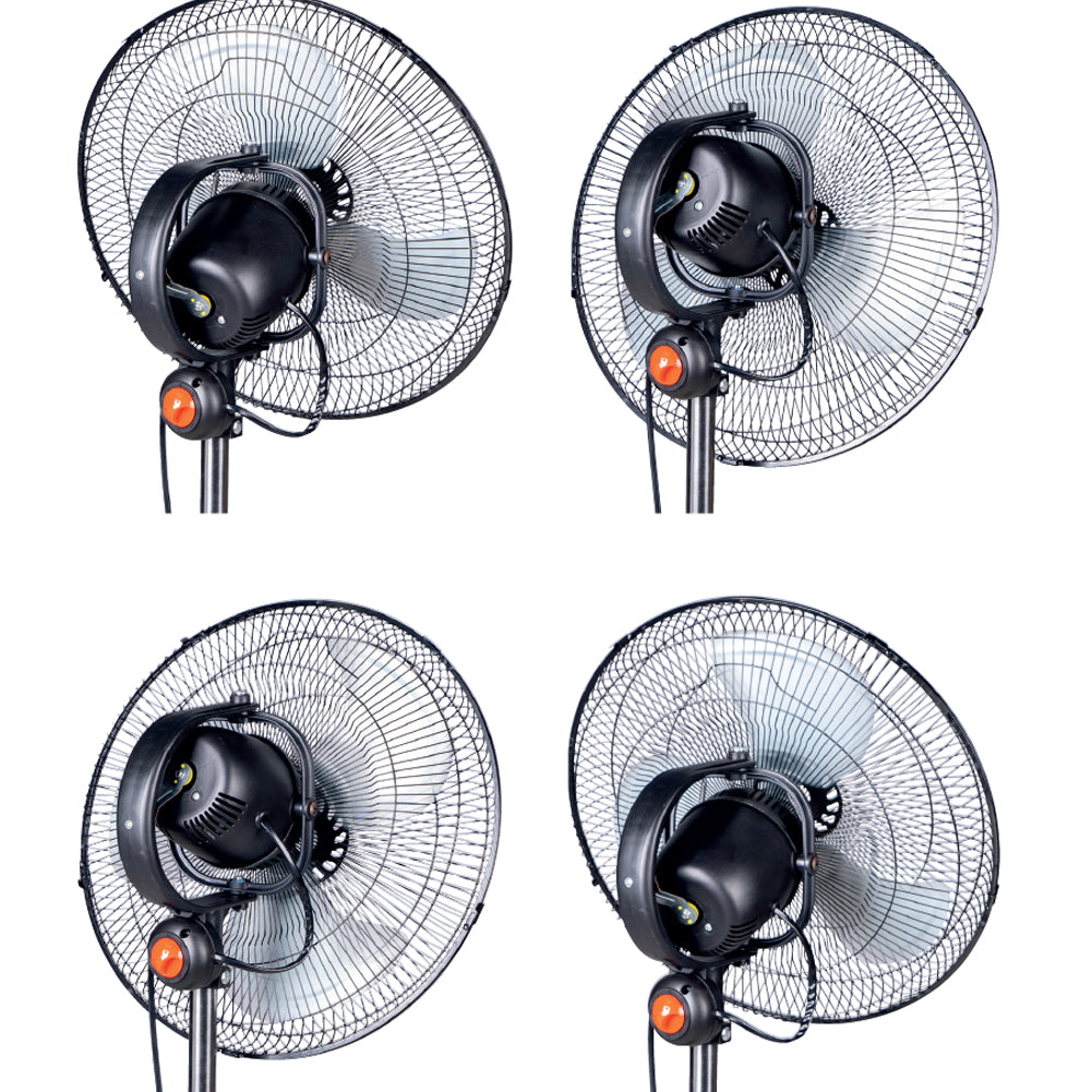 Ventilatore a Piantana 3in1  Base Tonda Pala 40 cm Oscillante - 60W - 3 Velocità