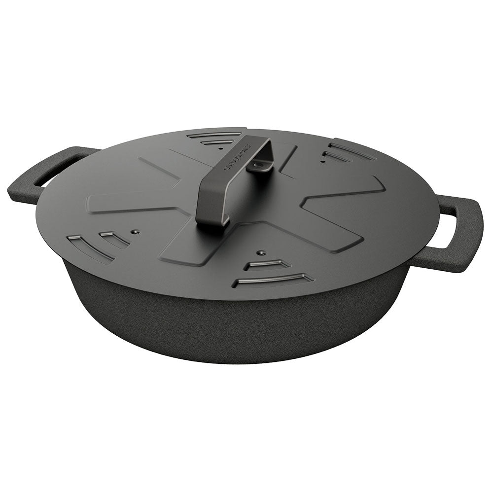 Coperchio in Acciaio al Carbonio per Padelle Teglie Pentole 4 in 1 Outdoorchef