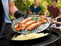 Guanti da Barbecue Forno in Pelle Neri Outdoorchef