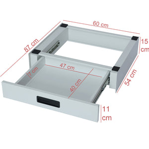 Kit di Congiunzione Supporto per Lavatrici e Asciugatrici con Cassetto Estraibile