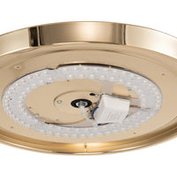 Ventilatore Lampadario da Soffitto 4 Pale Richiudibili Telecomando 106 cm Bronzo