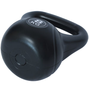 Kettlebell 8 Kg in PVC con Cemento Manico Antiscivolo Peso per Fitness Palestra