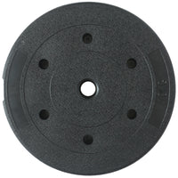 Set 2 Dischi Pesi per Bilanciere Manubrio 20kg (10 Kg x 2) Plastificati /Cemento