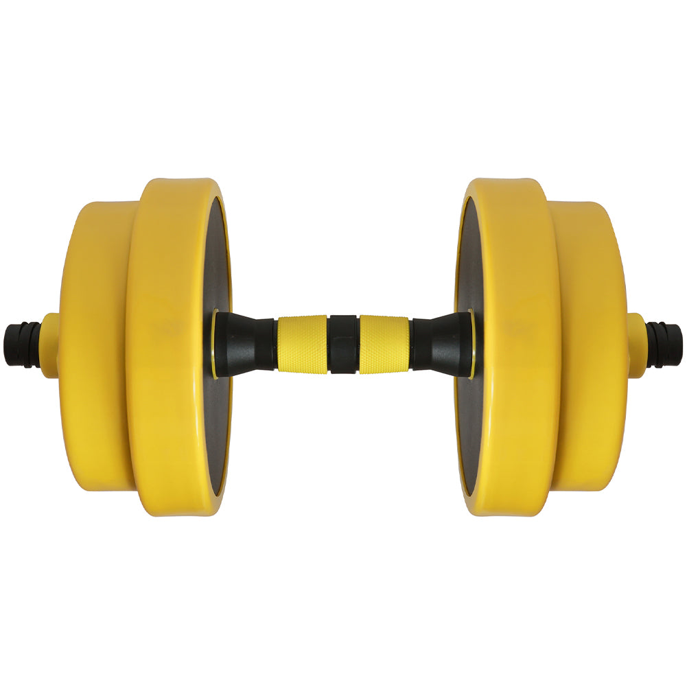 Set Manubri da 15kg (4x2kg+4x1.5kg) con Bilanciere Pesi per Fitness Allenamento