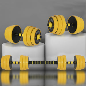 Set Manubri da 25kg (4x2.5kg+4x2kg+4x1.5kg) Bilanciere Pesi Fitness Allenamento