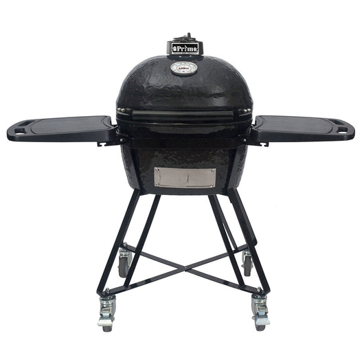 Barbecue Primo Charcoal All in One Kamado in Ceramica Ovale con Carrello Formato: Junior