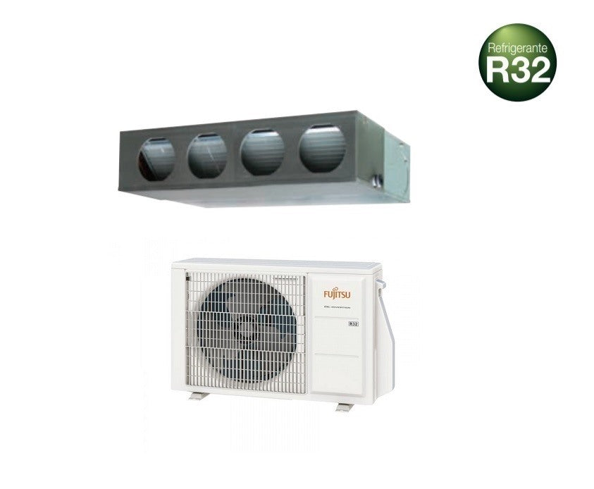 Climatizzatore Condizionatore Fujitsu Canalizzato Canalizzabile serie KM 36000 btu R-32 3NGF89325 ARXG36KMLA A++ trifase - NOVITA'