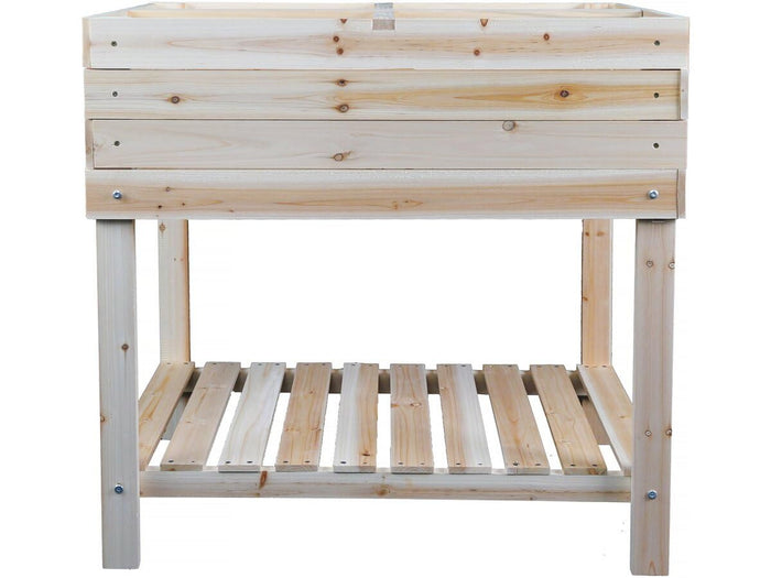 Habitat et Jardin Orto Rialzato 80x60x80cm Legno Marrone