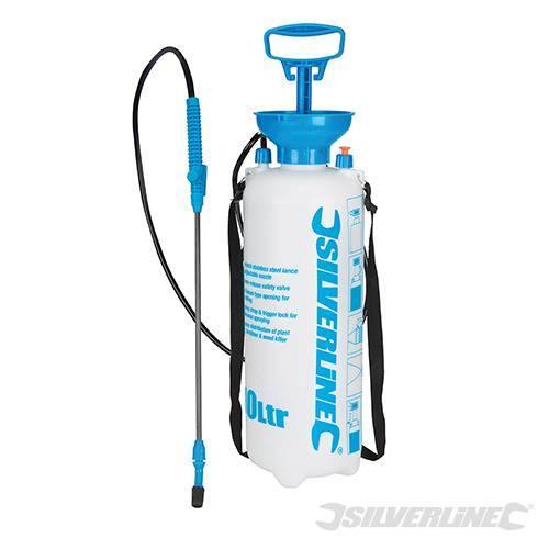 Nebulizzatore pompa a pressione 5 - 8 - 10 L Silverline - 8 L