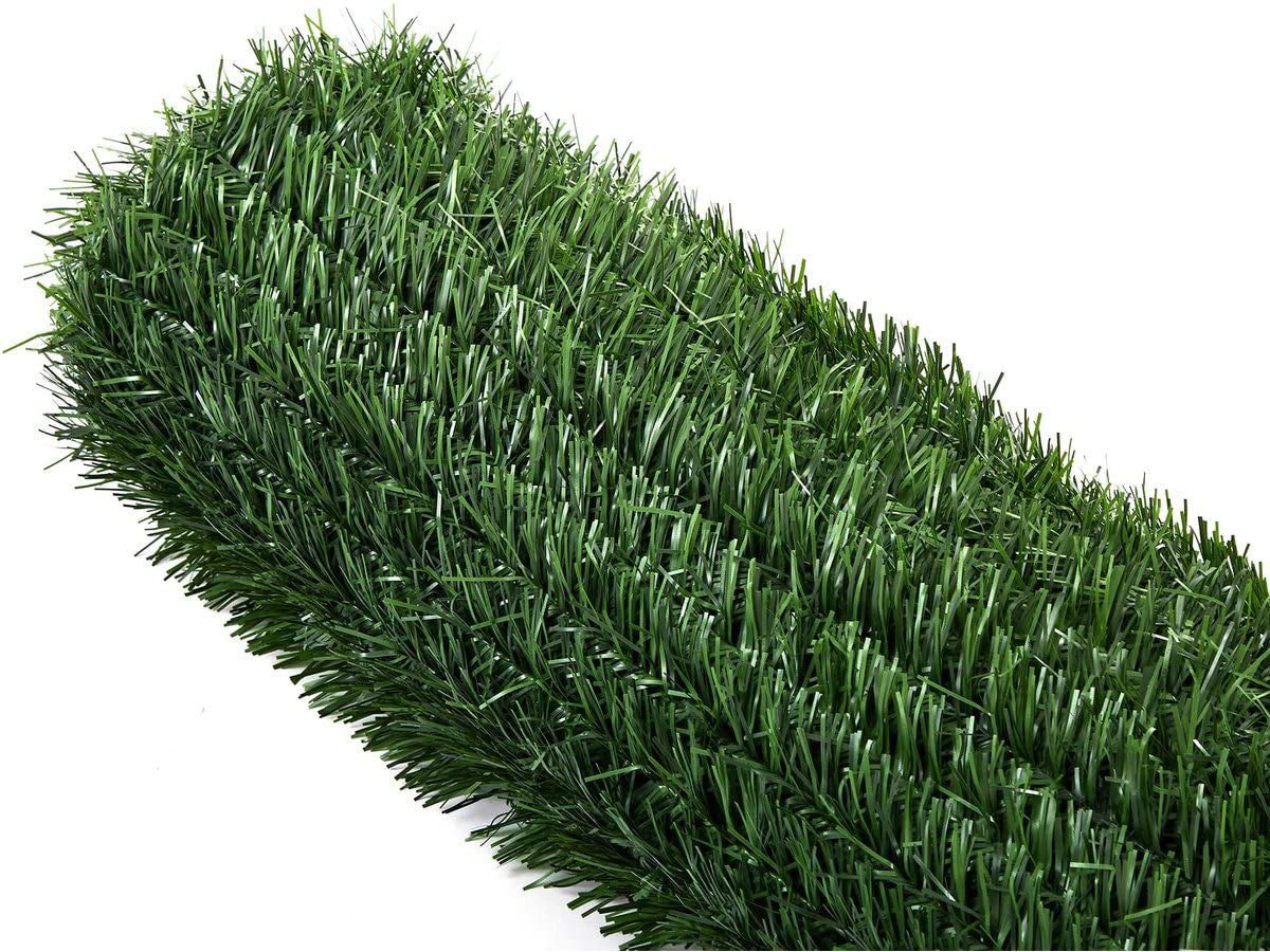 Habitat et Jardin Siepe Artificiale 200x300cm Verde Bicolor PVC Resistente UV