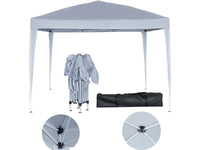 Gazebo Pieghevole 3x4m Bianco Impermeabile Habitat et Jardin