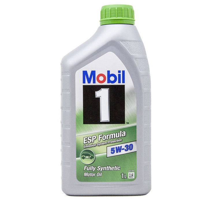 Multipack di 5 mobil 1 olio motore completamente sintetico 5w-30 esp da 1 litro ciascuno