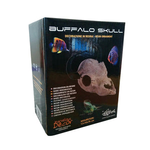 Haquoss buffalo skull carcassa buffalo per rettili marvellous decor