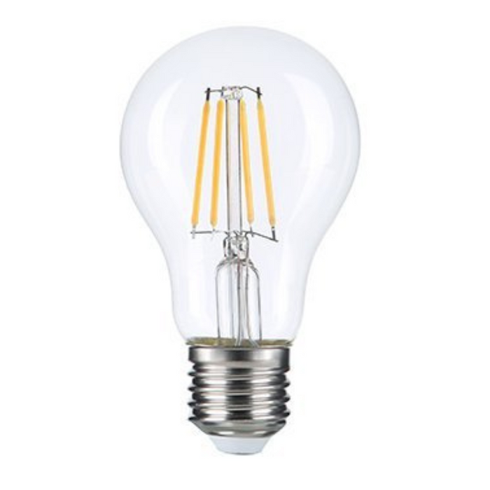 Lampadina led filamento sfera attacco e27 potenza 6 watt temperatura colore lampada 4000k bianco naturale