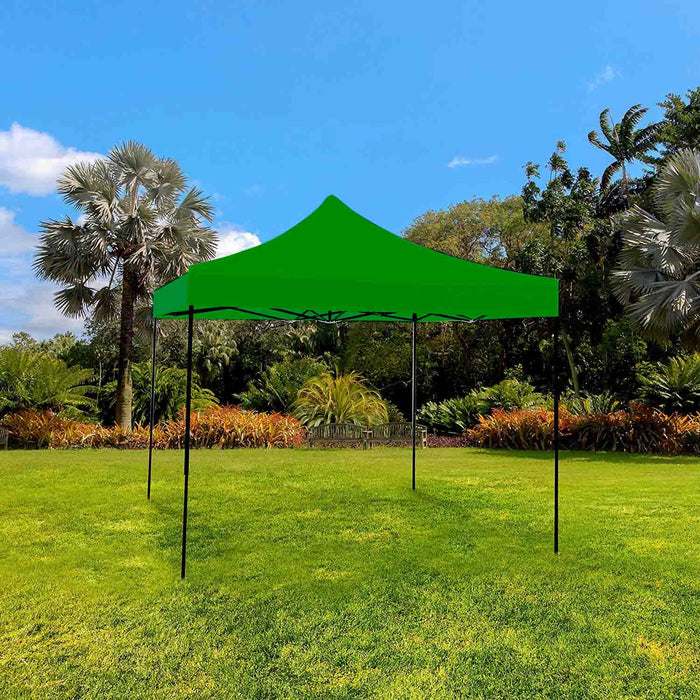 Kebon Tenda / Gazebo Per Giardino 3X3 Impermeabile Tendone Pieghevole Per Fiere E Mercati Colore Verde