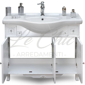 Mobile moderno sospeso Luxury piu' misure - 100 CM